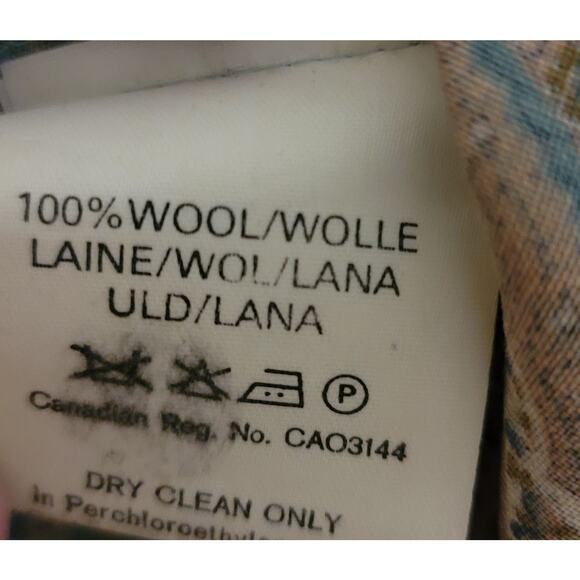 VTG Jaeger Mauve Paisley Button Up Women's Blouse Shirt Size 91cm 36 in Medium - Picture 4 of 4